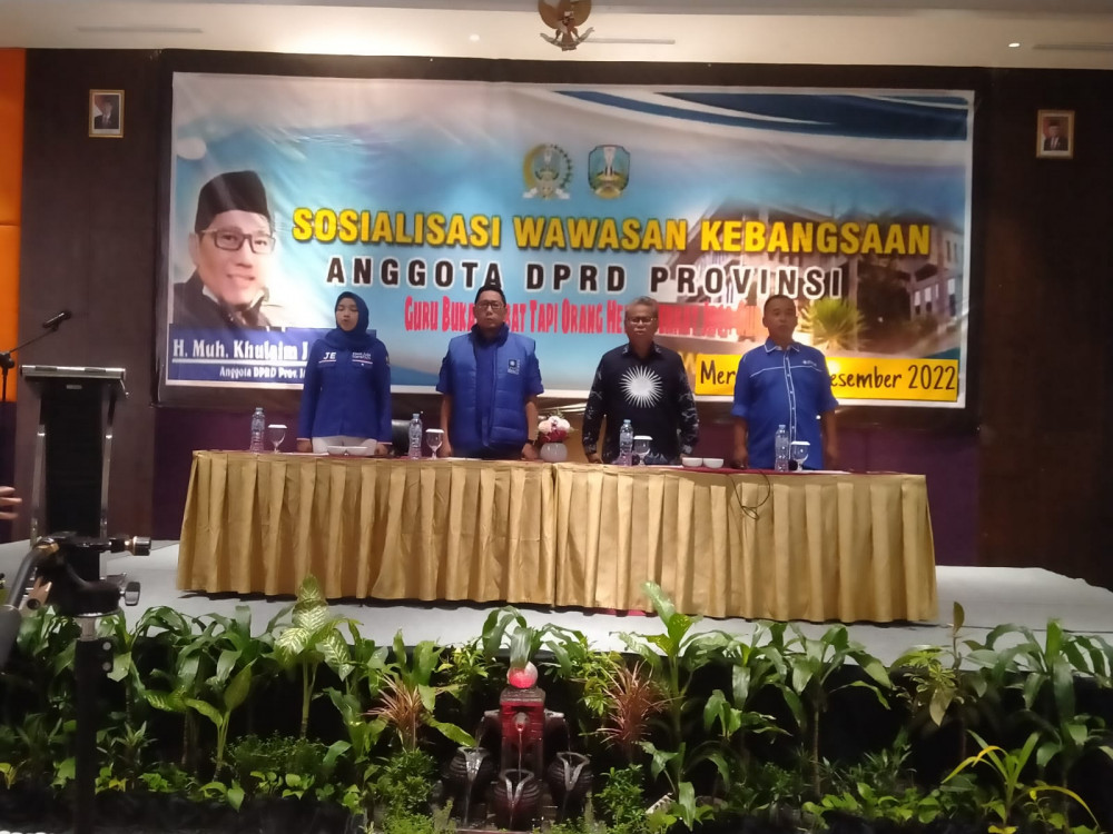 Gelar Wawasan Kebangsaan, Khulaim : Guru Bukan Hebat Tapi Orang Hebat Terlahir Dari Guru